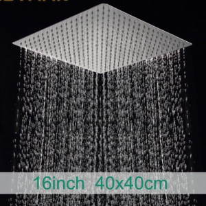 Лійка стельова 40 x 40 AQUA WORLD для тропічного душу квадратна. Photo 2