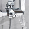 Смеситель для ванны Lamber 287-6 хром