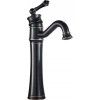 Змішувач для умивальника Lamber Vintage Old Black у ретро стилі
