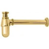 Сифон для раковини Lamber 585 (пляшкового типу) золото