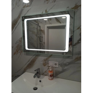 Зеркало для ванной комнаты Standart Morbi Q 800х600 мм. Photo 3