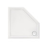 Душовий піддон Qtap Diamond 100x100 білий