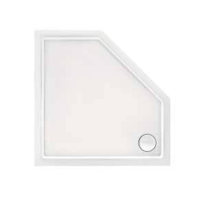 Душовий піддон Qtap Diamond 100x100 білий