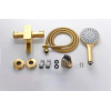 Смеситель для ванны Lamber 32808Y матовое золото
