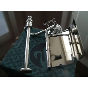 Тримач для туалетного паперу KUGU Antique 211C хром. Photo 2