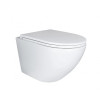 Унитаз подвесной Qtap Robin Ultra Quiet с сиденьем Slim Duroplast Soft-close Quick relase белый