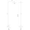Душевая система из нержавеющей стали Globus Lux SICILIA VAN-SBQ-SH-02-304