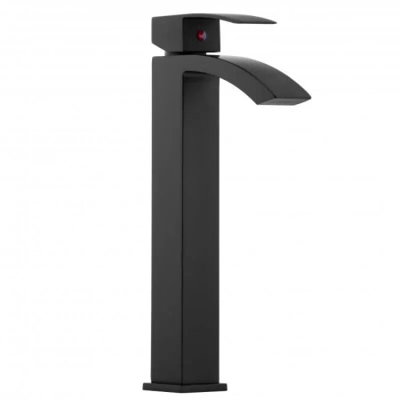 Смеситель для раковины Lamber 1155 B высокий черный
