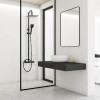 Душевая система Yoka Flova 25 Black черная