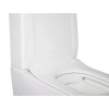Унитаз напольный Qtap Crow Rimless сиденье Slim Duroplast Soft-close белый
