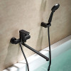 Смеситель для ванны Lamber 42808В черный матовый