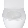 Унитаз подвесной Qtap Robin Ultra Quiet с сиденьем Slim Duroplast Soft-close Quick relase белый