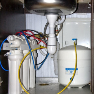 Фільтр для води Water Filter RO-5Р МТ18 з помпою. Photo 2