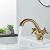 Смеситель для умывальника  DECO 614 Бронза