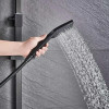 Душова система зі змішувачем для ванни Lamber 188 BLACK чорна