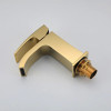 Смеситель для умывальника Lamber GOLD 1077-33 Золото