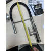 Смеситель для кухни Lamber 58917 черный с золотом.