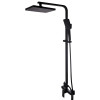 Душевая система из нержавеющей стали Globus Lux SICILIA SBQ-SH-125-BB черная