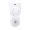 Унитаз напольный Qtap Swan Ultra Quiet сиденье Slim Duroplast Soft-close Quick relase белый