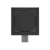 Трап для душа Mexen Flat 15х15 Black черный