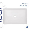 Умывальник накладной Qtap Tern 600x400x110 мм