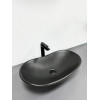 Умывальник накладной VBI Turin Black Matt черный