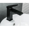 Смеситель для раковины Lamber G1017-6 черный матовый