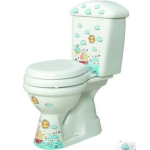 Дитячий унітаз з бачком IDEVIT Afacan. Photo 2