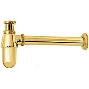 Сифон для раковини Lamber 585 (пляшкового типу) золото