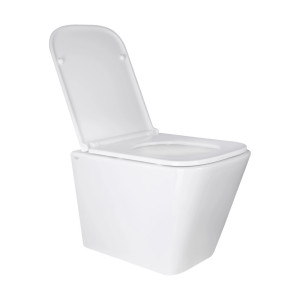 Унітаз підвісний Qtap Tern з сидінням Slim Duroplast Soft-close Quick relase білий. Photo 2