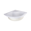 Душовий піддон Lidz Kapielka 80x80 високий білий