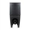 Унитаз напольный Qtap Scorpio Ultra Quiet 660x360x855 мм черный матовый