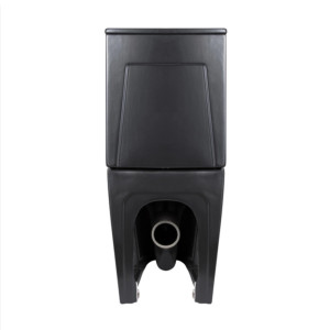 Унитаз напольный Qtap Scorpio Ultra Quiet 660x360x855 мм черный матовый. Photo 3