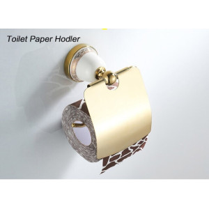 Тримач для туалетного паперу Lamber 8603G-5 Золото. Photo 2