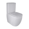 Унитаз напольный Qtap Robin Ultra Quiet сиденье Slim Duroplast Soft-close Quick relase белый