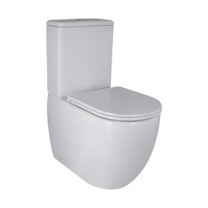 Унітаз підлоговий Qtap Robin Ultra Quiet сидіння Slim Duroplast Soft-close Quick relase білий
