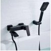 Смеситель для ванны Lamber 17216 черный матовый