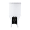 Унитаз напольный Qtap Aries Rimless сиденье Slim Duroplast Soft-close Quick relase белый