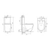 Унитаз напольный Qtap Robin New Ultra Quiet сиденье Slim Duroplast Soft-close Quick relase белый