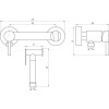 Смеситель для биде Globus Lux GLN-6SS-106MIX никель