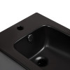 Біде підлогове Qtap Scorpio чорне