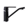 Смеситель для раковины Globus Lux Laguna GLA-0203MQ-10-BB черный
