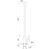 Смеситель для кухни Globus Lux Alpen из нержавеющей стали черный