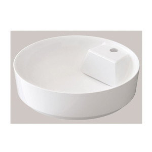 Умивальник (накладної) IDEVIT Lara Slim Round 48 білий. Photo 2