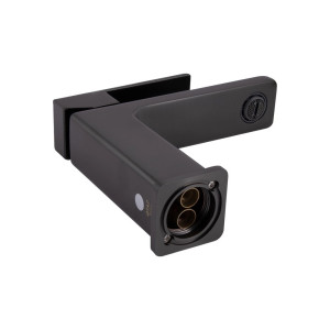 Смеситель для раковины Qtap Gemini черный. Photo 2