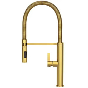 Смеситель для кухни Granitan Fuss Gold золото