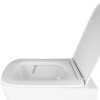 Унитаз подвесной Qtap Crow с сиденьем Slim Duroplast Soft-close Quick relase белый
