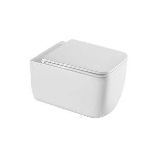 Унітаз підвісний Qtap Gemini Ultra Quiet з сидінням Slim Duroplast Soft-close Quick relase білий