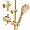 Душевая система Yoka Oman 25 Therm Gold с термостатом золото