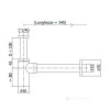 Сифон для умивальника Paffoni Light ZACC240NO